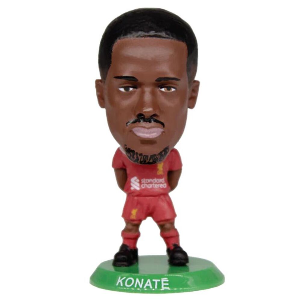 Liverpool FC Ibrahima Konaté 2025 SoccerStarz Football Figurine / Red/Green/Gold